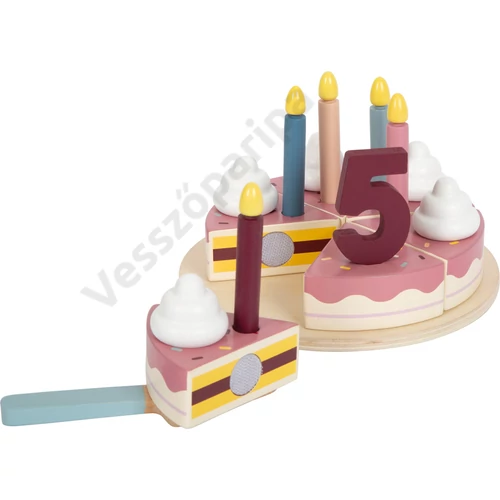 Fa szeletelhető szülinapi torta