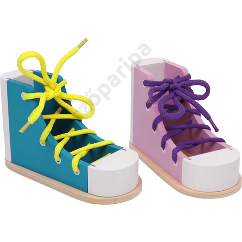 Small foot Fa fűzhető színes cipők