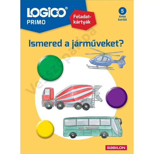Logico Primo - Ismerd meg a járműveket! feladatcsomag