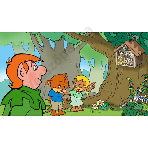 Dörmi és Dorka Mézországban mese diafilmre adaptálva