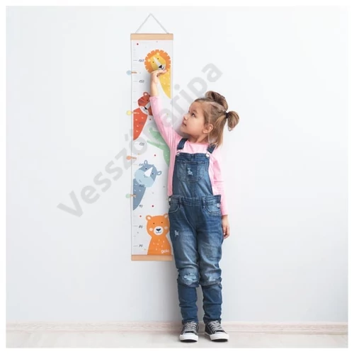 Állatbarátok fa magasságmérő 150 cm-ig mér