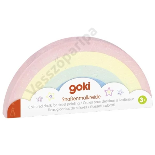 Goki 58325 szivárvány aszfaltkérta csomagolása