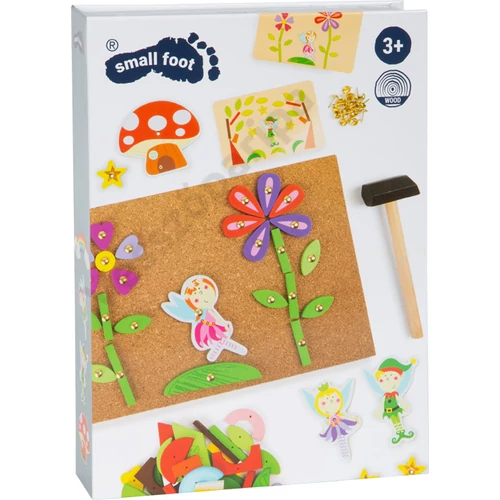Small foot 10227 tündéres parafatáblás mozaik játék doboza
