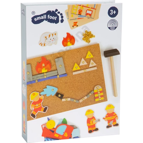 Small foot 10581 kalapácsos mozaik játék doboza