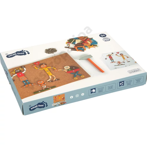 Small foot 12359 család és házi állatok mozaik kirakó doboza