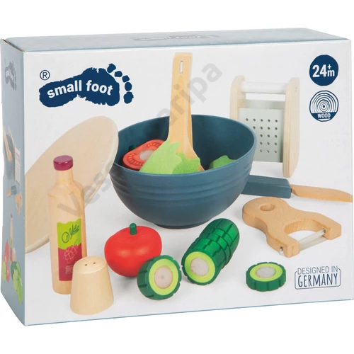 Small foot 12612 vágható salátakészlet doboza