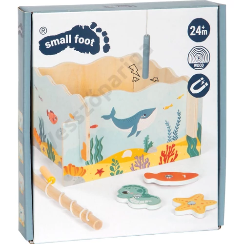 Small foot 12627 horgász játék doboza