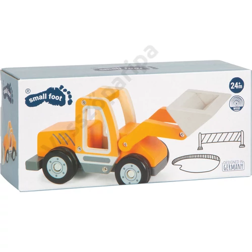 Small foot 12635 kerekes homlokrakodógép doboza