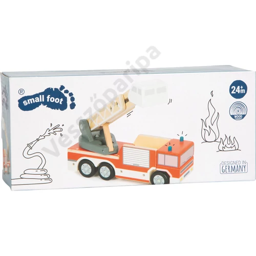 Small foot 12638 tűzoltóautó forgatható létrával doboza