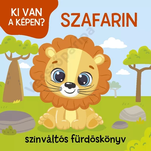 Szafari - színváltós fürdőskönyv