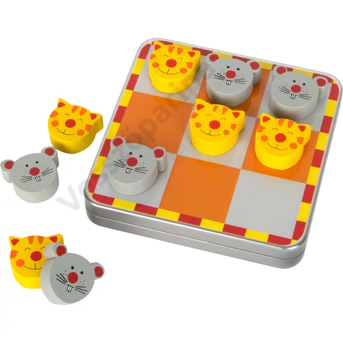 Uti amőba - mágneses tic-tac-toe - macska-egér