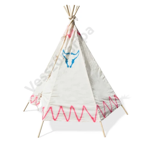Small foot Wigwam szövet sátor oldalról