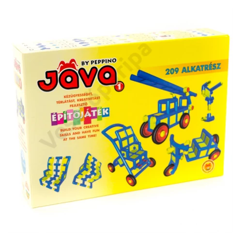 Jáva 1 - klasszikus építőjáték