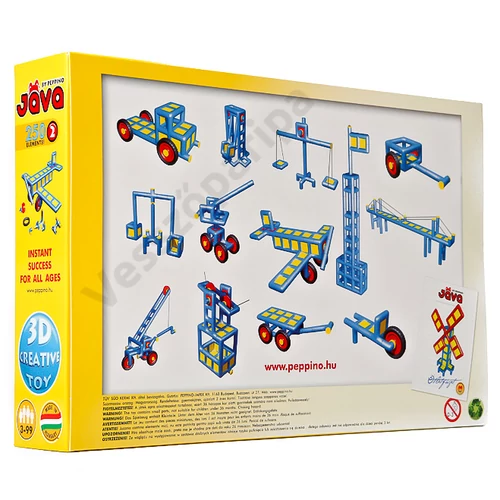 Jáva 2 - klasszikus építőjáték