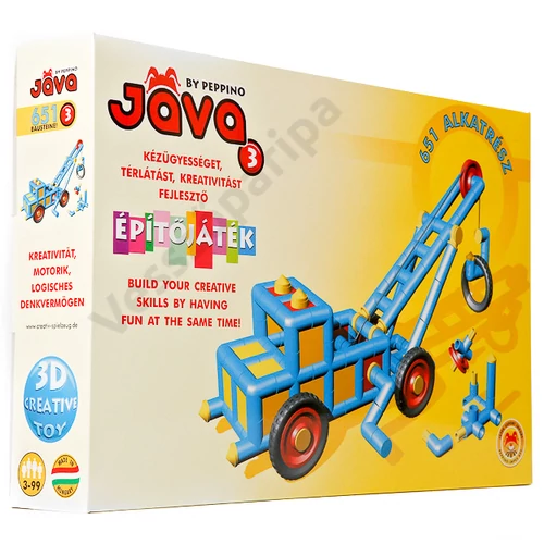 Jáva 3 - klasszikus építőjáték