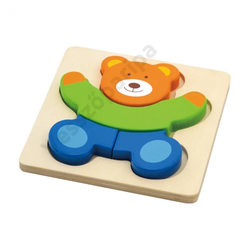 Magasított puzzle - maci