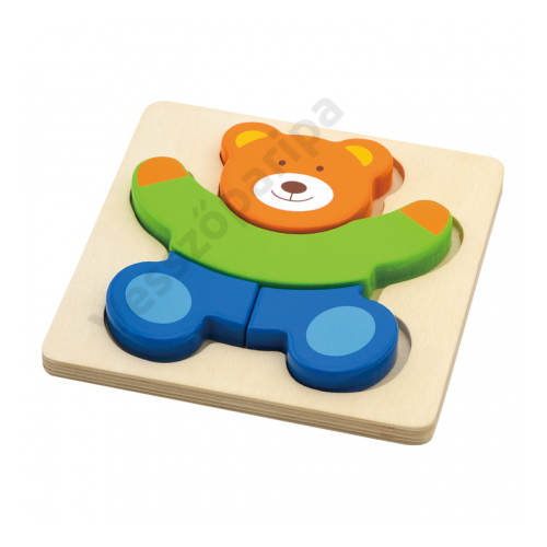 Magasított puzzle - maci