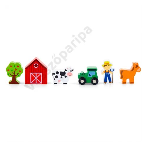 Fa vonat kiegészítő szett - farm