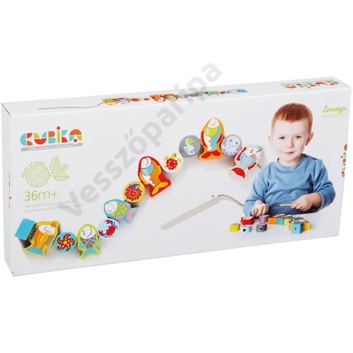 Cubika 13647 fűzőcske játék doboz