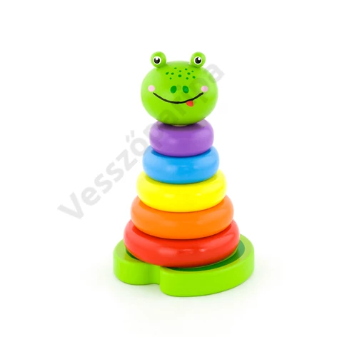 Montesszori béka torony