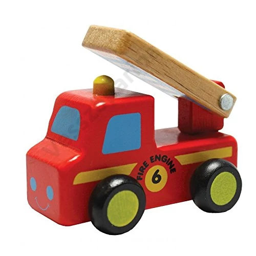 Mini járművek - fa autó készlet