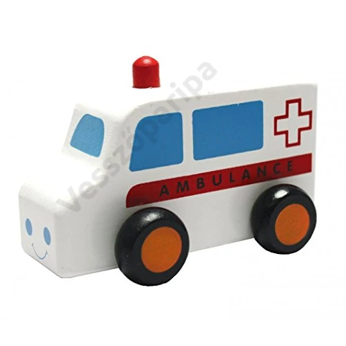 Mini járművek - fa autó készlet