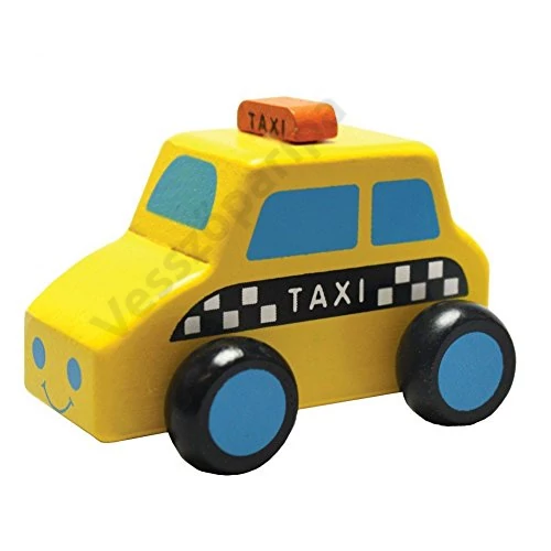 Mini járművek - fa autó készlet
