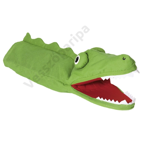 Krokodil kesztyűbáb