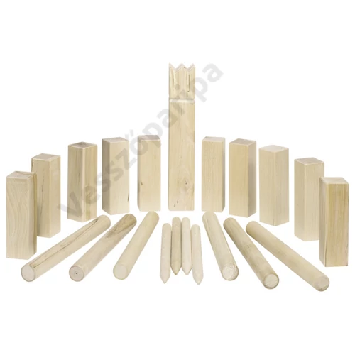 Kubb - Viking sakk közepes méretű, hordozó zsákkal