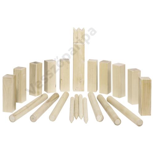 Kubb - Viking sakk közepes méretű, hordozó zsákkal