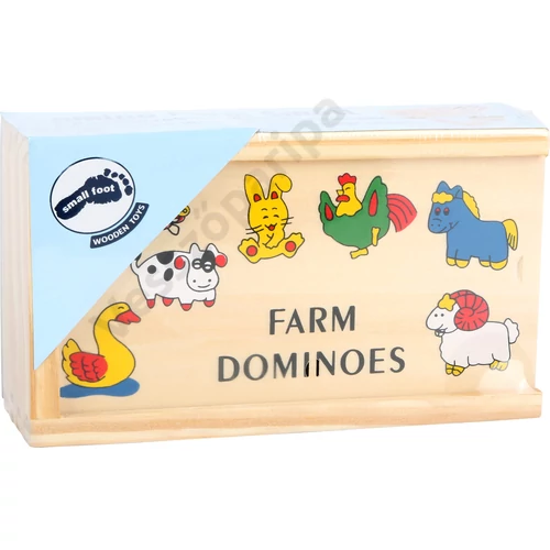 Fa dobozos fa dominó - tanyasi állatok