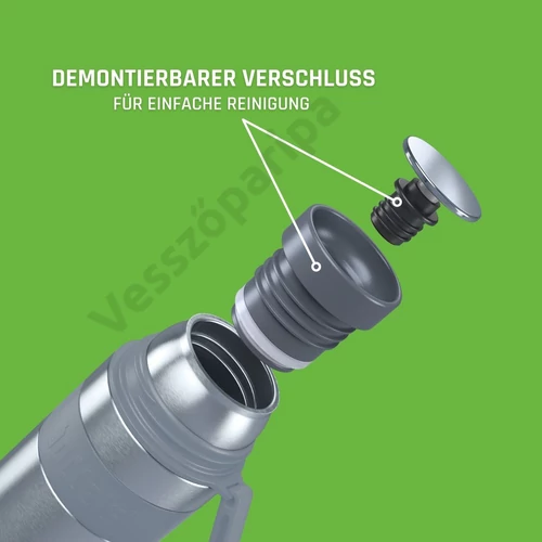 Boddels HEET termosz 500ml szürke kupak