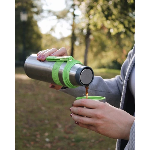 Boddels HEET termosz 500ml almazöld
