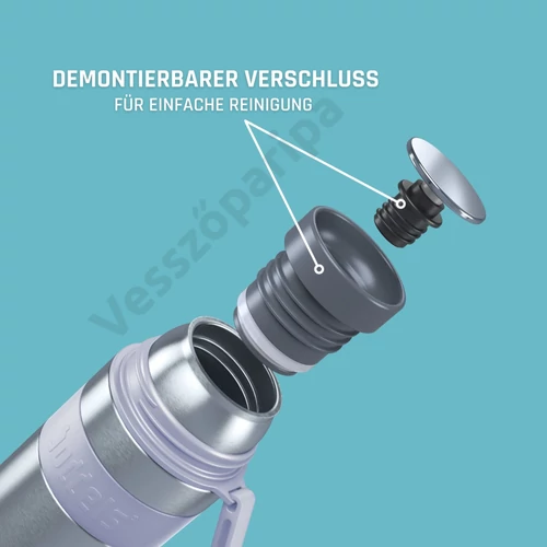 Boddels HEET termosz 700ml levendulakék kupak