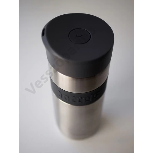 Boddels KOFFJE thermo bögre 370ml antracitszürke kupak
