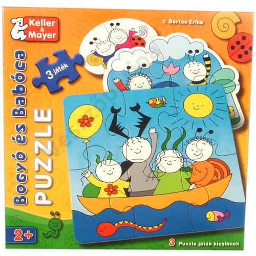 Bogyó és Babóca puzzle kicsiknek