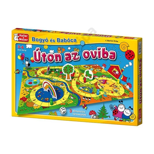 Bogyó és Babóca társasjáték - Úton az oviba
