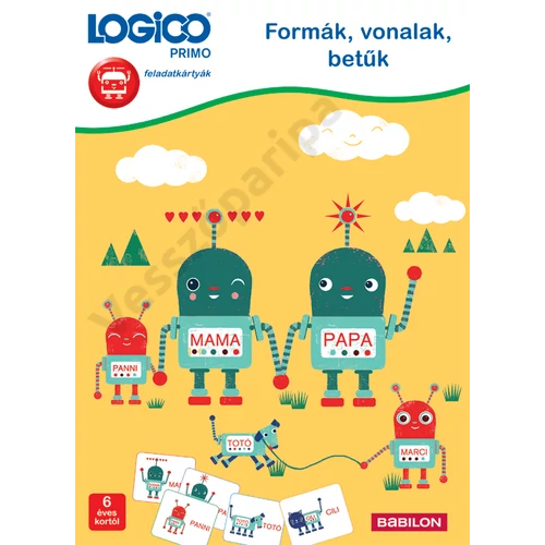 Logico Primo - Formák, vonalak, betűk feladatcsomag