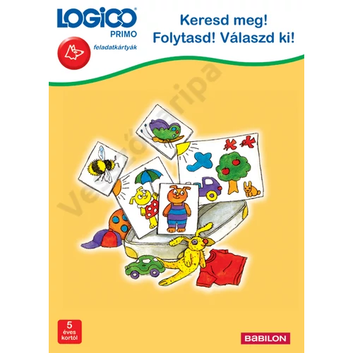 Logico Primo - Keresd meg! Folytasd! feladatcsomag