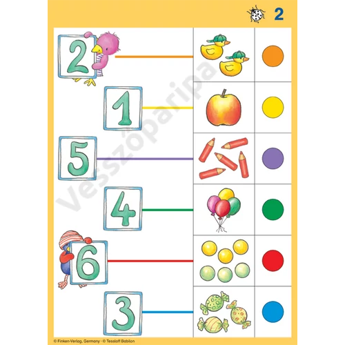 Matematikai feladatcsomag 3 éveseknek