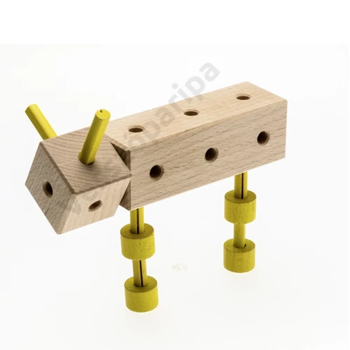 Matador kezdő fa kombi szerelő játék Traktor +3