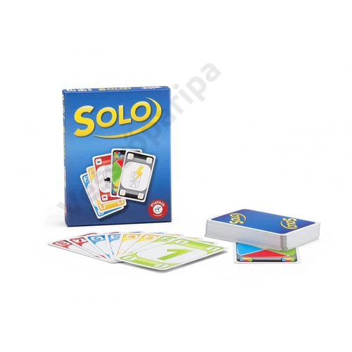 Solo kártya játék dobozban