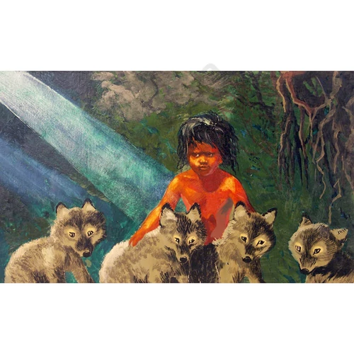 Diafilm - Maugli, a farkasok fia