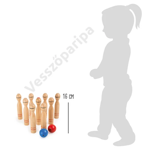 Small foot 1052 Fa tekejáték méret