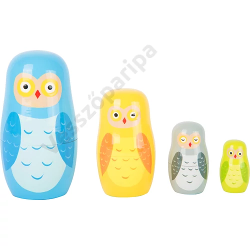 Matrjoska baba fajáték a Small Foot-tól