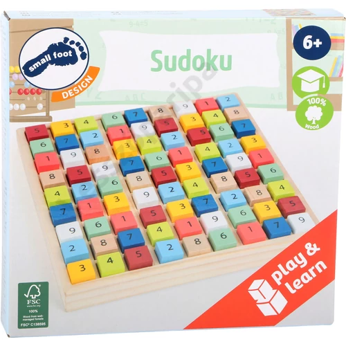 Small foot 11164 Színes fa szudoku csomagolás