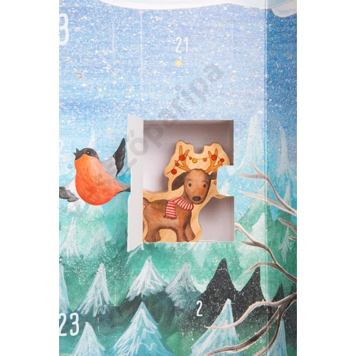 Small foot 11675 téli falu adventi naptár kis ajtaja