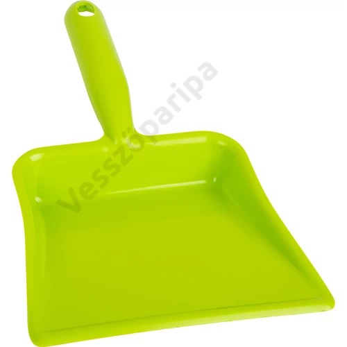 Szemeteslapát zöld színben