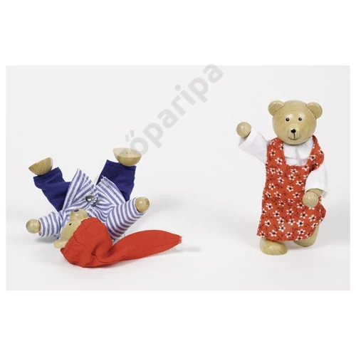 Cserélhető textil ruhák famacinak