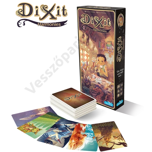 Dixit 8 Harmóniák társasjáték kártyák logo